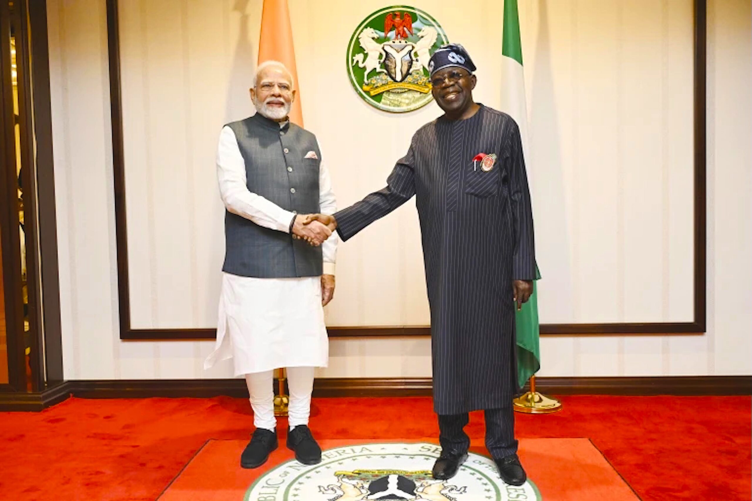 President Tinubu and Prime Minister Modi