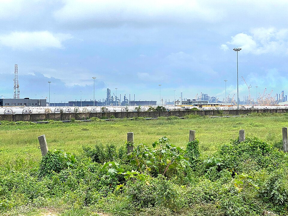 Dangote refinery, Lagos — photograph uploaded September 2026 Dangote refinery complex in Lagos